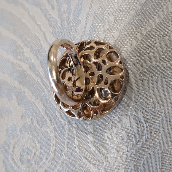 Prime Art & Jewel Rose Gold Plated Cocktail Ring - Picture 5 of 15